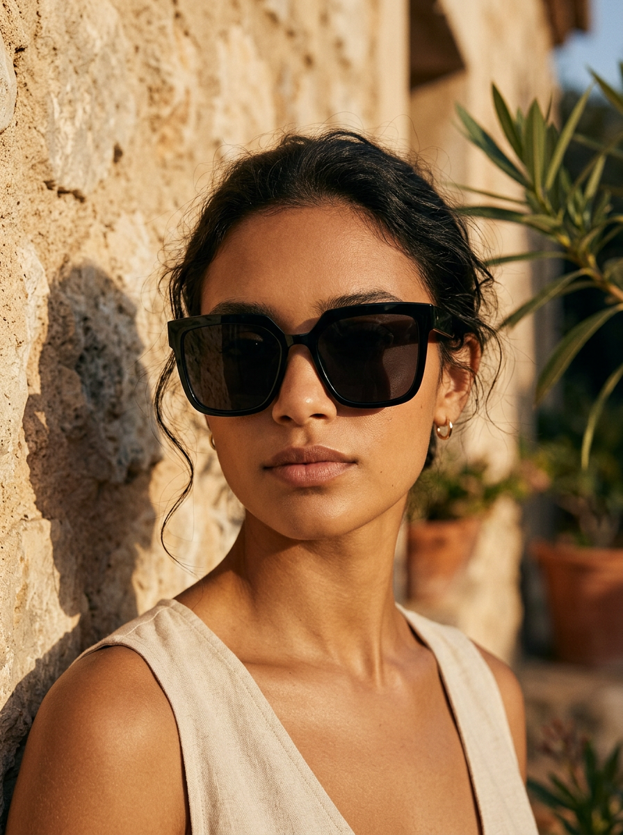 Oversized sunglasses